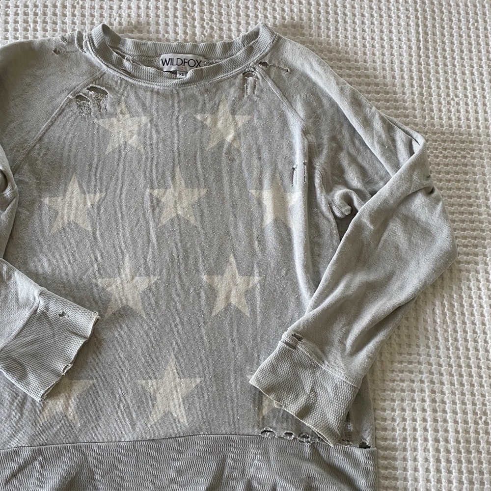 Wildfox Couture Starshine Vintage Destroyed